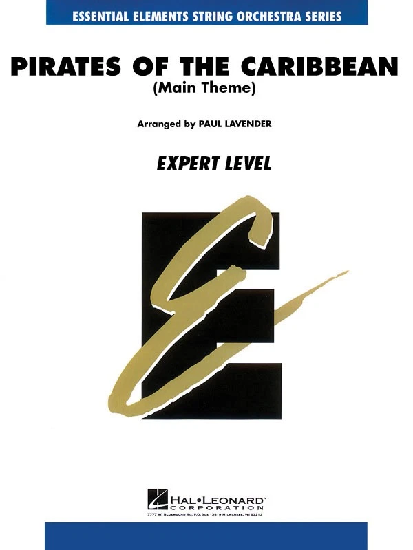 Pirates of the Caribbean Main Theme Score & Parts Essential Elements Strings - Image 1 of 1