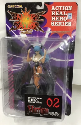 Figura de acción Vampire Savior Morrigan Real Hero Series 02 Darkstalkers 3 Capcom Foto 1 de 4