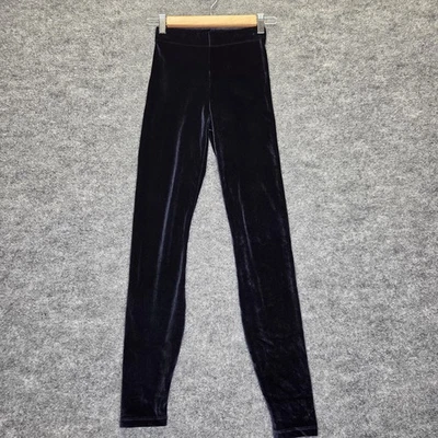 Fabletics Leggings Womens XXS Emma Velour High Waisted Stretch Velvet Pants - Image 1 of 4