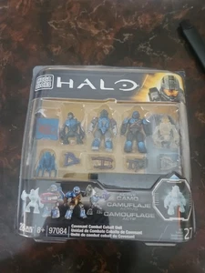 MEGA BLOKS HALO COVENANT COBALT COMBAT UNIT #97084  28 PIECES NEW - Picture 1 of 4