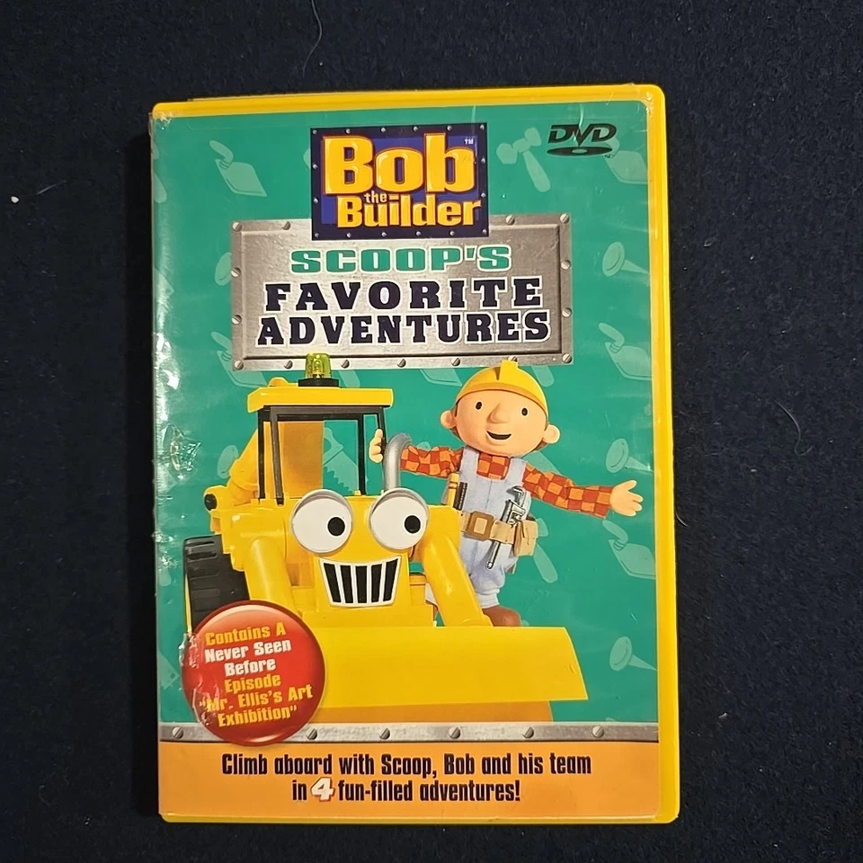 Bob the Builder - Scoops Favorite Adventures (DVD, 2004) Foto 1 de 4