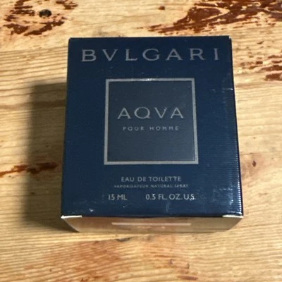 Bulgari Aqua Marine Pour Homme Eau De Toilette 0.5 FL. OZ.  NIB - Image 1 of 4