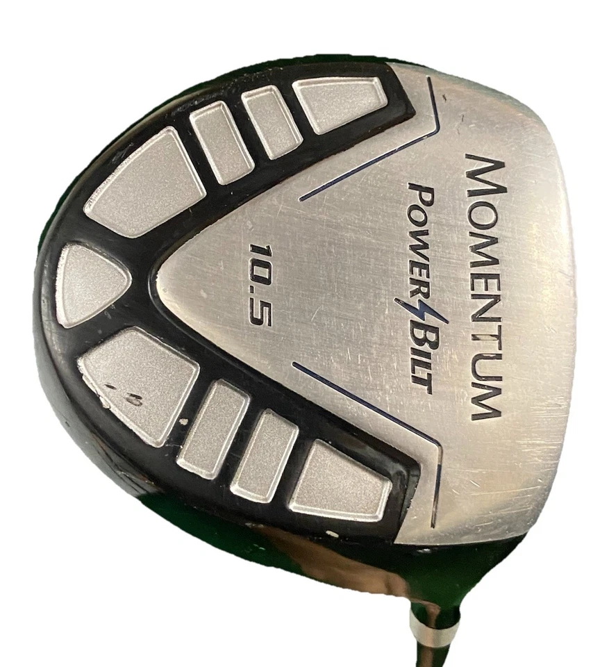 Controlador PowerBilt Momentum 10,5* diestro OptiFlex regular grafito 45" buen agarre para hombre Foto 1 de 4