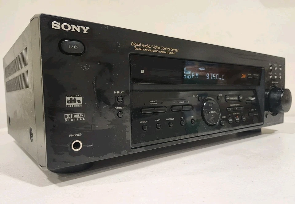 Sony STR-K740P AM FM Stereo Receiver Digital Audio Video Control Center Tested - Image 1 of 4