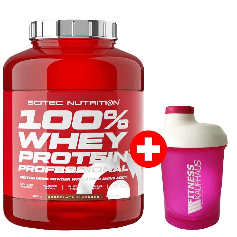 (29,74 EUR/kg) Scitec Nutrition 100% Whey Protein Professional 2350g Eiweiss - Bild 1 von 1