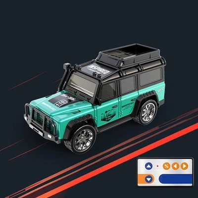 Alloy Truck Remote Control 4x4 Off-Road 1:64 Scale Vehicle Mini Rc Drift Car - Image 1 of 4