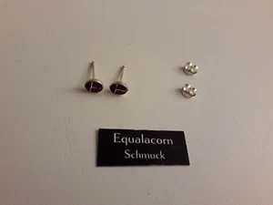 Kleine Marienkäfer Ohrstecker 925er Silber Schmuck NEU - Bild 1 von 1