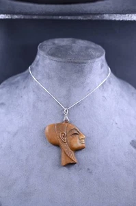 Queen Nefertiti amulet-Pendant of Nefertiti-Egyptian Necklace-Egyptian Ornaments - Picture 1 of 5