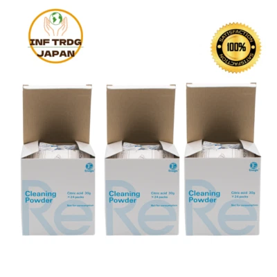 Enagic Cleaning Powder Citric Acid 30g/24 bags Internal Cleaning Set of 3 - Image 1 of 3