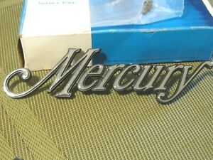 NOS 1974-1976 Mercury Montego trunk nameplate, show quality.....