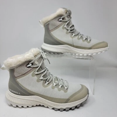 Merrell Mujer Talla 8 Blanco Bravada Tejido Bluff Polar Botas Impermeables  Foto 1 de 4