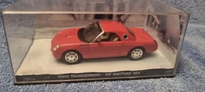 James BOND CAR COLLECTION 027 FORD THUNDERBIRD lot h - Picture 1 of 3