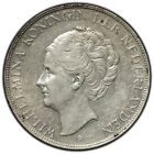 Pays-Bas 1937 pièce d'argent 2 1/2 florin KM #165
