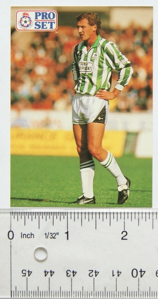 1991/92 Pro Set Part I card No. 201 Nicky Marker, Plymouth Argyle - Image 1 of 1