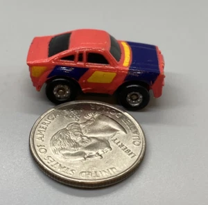 Micro Matchbox Vehicles Sports Coupe Pink/Blue/Yellow, 1995 MAL Vintage RARE! - Picture 1 of 8