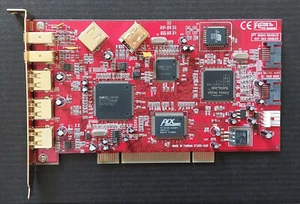 SATA, USB und FireWire Combo PCI Karte, SIL3112, NEC, Serial ATA - Bild 1 von 12