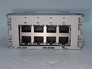 ALLEN BRADLEY STRATIX 2000 INDUSTRIAL UNMANAGED SWITCHES 1783-US08B FREE SHIPPIN - Picture 1 of 8