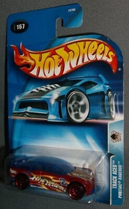 Hot Wheels 2004 #167 Track Aces Pontiac Rageous Blue Red #2 Miller Racing PR5s - Picture 1 of 2