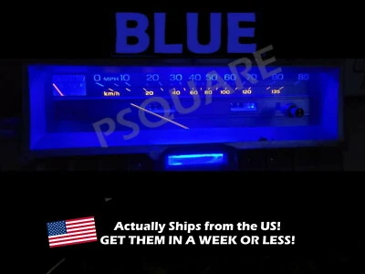 Gauge Cluster LED Bulbs Blue For Lincoln 1978 1979 Continental Town Car - Image 1 of 3