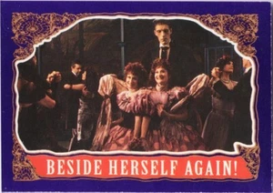 Tarjeta de la familia Addams 1991 #73 ¡Al lado de ella otra vez! Top Loader Topps Paramount - Imagen 1 de 2