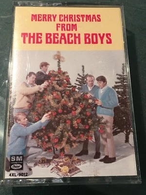 Merry Christmas From The Beach Boys Cassette  Tape 4XL-9012 - Image 1 of 2