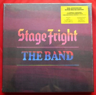 THE BAND – Stage Fright - BOX SET - 50th Anniversary - DELUXE - VINYL CD  SEALED - Bild 1 von 4