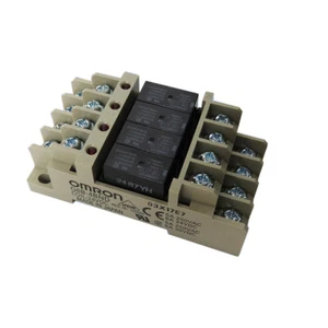G6B-4BND DC24 with (4pcs)G6B-1174P-FD-US DC24 Terminal Relay Socket  1 Set - Picture 1 of 1