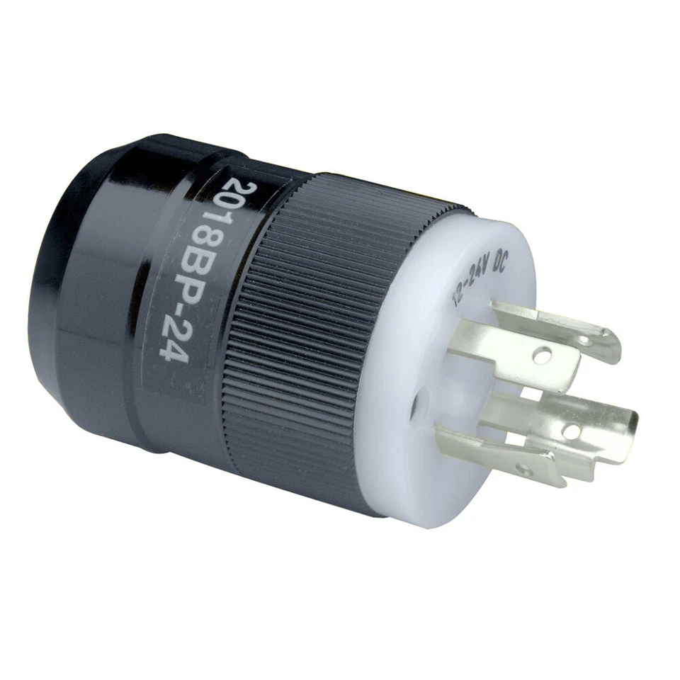 AFI /MARINCO/BEP/NICRO/GUEST 2018BP-24 Trolling Motor Plug Male 12&24 - Image 1 of 1