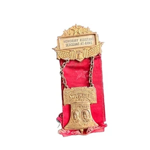 1936 Democratic National Convention Franklin Roosevelt Sergeant At Arms Badge - Bild 1 von 4