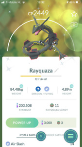 Shiny Rayquaza (Pokemon Go)