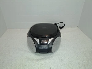 Magnavox MD6924 Portable CD Boombox AM/FM/CD/Tested CD INOP AS IS NEEDS REPAIR - Picture 1 of 11