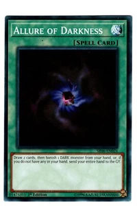 Yugioh - 1X Allure of Darkness - Common - 1st Edition - SR06-EN024 - Near Mint - Picture 1 of 1