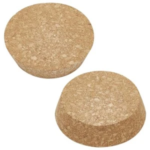 2pcs Cork Stoppers Tapered Wine Cork Plug Bottle Cork Stoppers Replacement Co... - Picture 1 of 6
