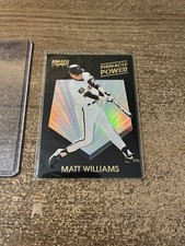 1996 Pinnacle Matt Williams Pinnacle Power #4