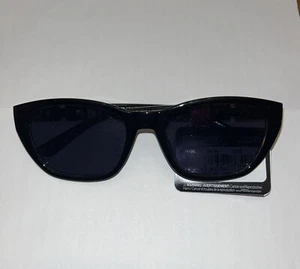 T74.5 Foster Grant Sunglasses FG 24 57 BLK EMB 100% UVA-UVB Fashion DESIGN - Picture 1 of 2