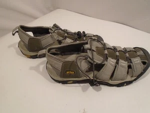 Sandles Walking shoe Atika Athletic Water Outdoor Sport Gray Men's. Size 9 - Picture 1 of 7