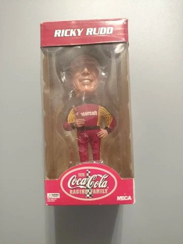 Kurt Busch 2002 Coca-Cola Racing Family Bobble Head Head Knockers New in Box Cover