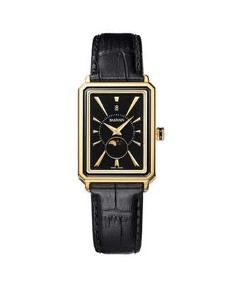 BALMAIN 女士模拟石英休闲手表经典礼服黑色表盘防水 Rec — 第 1/4 张图片