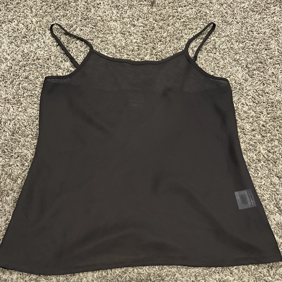 Camisola Covington marrón semi transparente para mujer talla S B28 Foto 1 de 3