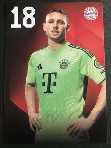 Autogrammkarte AK *DANIEL PERETZ* Bayern München 25/26 2025/2026 NICHT IM SATZ! - Bild 1 von 2