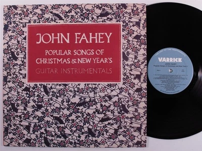 JOHN FAHEY Popular Songs Of Christmas & New Year's VARRICK LP NM a Foto 1 de 2