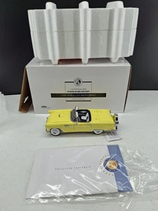 Franklin Mint Diecast 1/24 Scale 1956 Ford Thunderbird Box And Paperwork Ltd Ed - Picture 1 of 13
