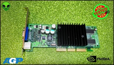 NVIDIA GEFORCE4 MX440 64 MB SCHEDA VIDEO AGP  S-VIDEO TV-OUT VGA 8890 #50040 - Immagine 1 di 3