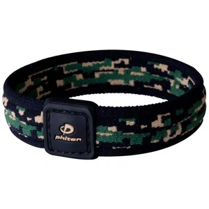 Pulsera Phiten X30 Digital Camuflaje Titanio - Woodland Camo 6,75 Pulgadas - Imagen 1 de 1