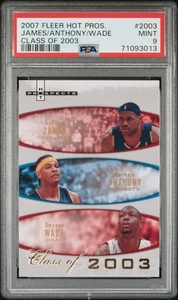 2007 Fleer Hot Prospects Class Of Wade Anthony James #2003 2003 PSA 9 - Foto 1 di 2