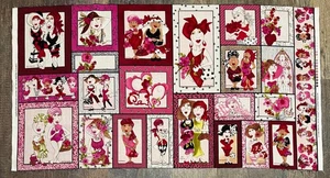 RARE Loralie Harris STILL Quilting Treasures Cotton Fabric Panel 23" x 43" - Picture 1 of 4