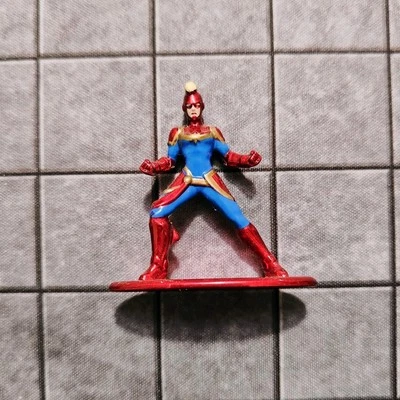 Captain Marvel Avengers Nano Metalfigs Metal Die-Cast 2” Mini Action Figure Toy - Image 1 of 2
