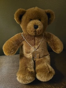 Vintage BABW Build A Bear Workshop Lil' Cocoa Cub 2003 braun Teddy mit Erkennungsmarke - Bild 1 von 6