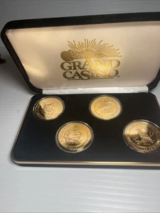 Grand Casino Avoyelles 1997 Wildlife Gold Plated - Picture 1 of 9