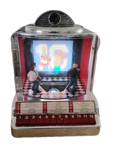 Vintage Mr Christmas Gold Label Collection Animated “Jukebox Rock” w/ 12 Songs - Picture 1 of 9